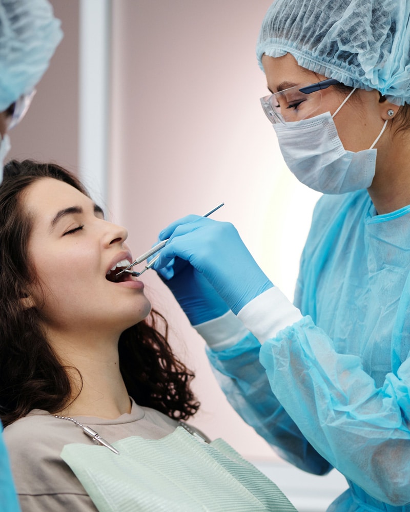 Servicio odontologia preventiva en evolución dental Tomares